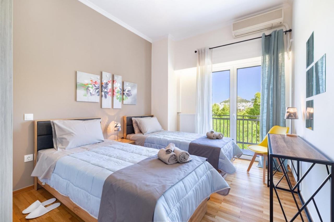 Katsanis Luxury Apt., Stunning View Of Acropolis Atenas Exterior foto