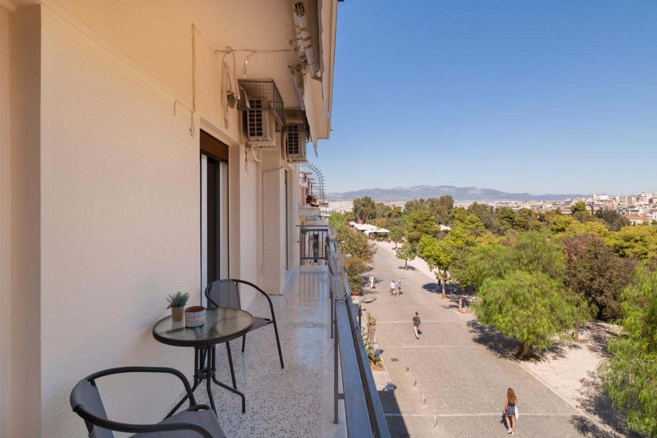 Katsanis Luxury Apt., Stunning View Of Acropolis Atenas Exterior foto