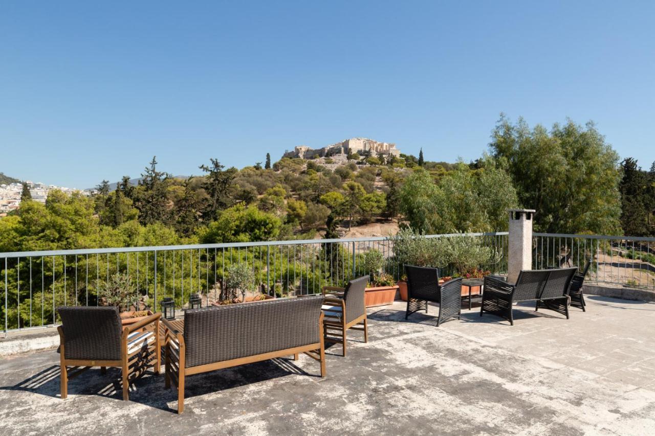 Katsanis Luxury Apt., Stunning View Of Acropolis Atenas Exterior foto