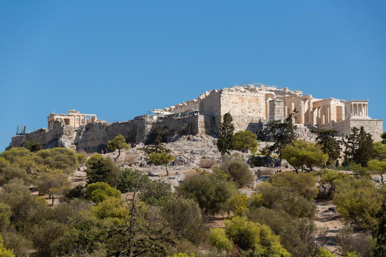 Katsanis Luxury Apt., Stunning View Of Acropolis Atenas Exterior foto